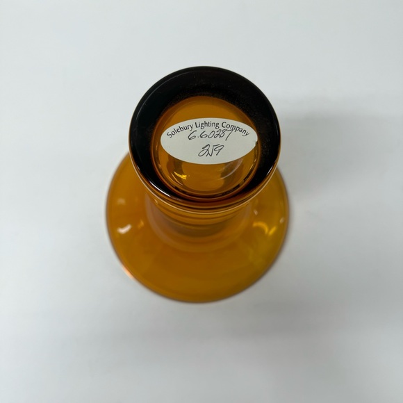 🇵🇱NWT AMBER / COBALT VASE GLASS DECOR - Picture 9 of 10